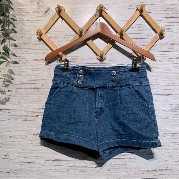 Twik Denim Jeans Shorts - Picture 2 of 6